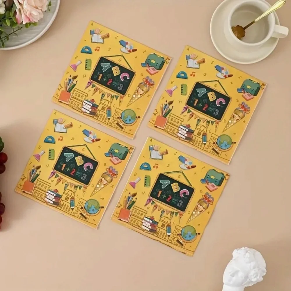 Back to School Theme Party Luncheon Napkins, 20 ct